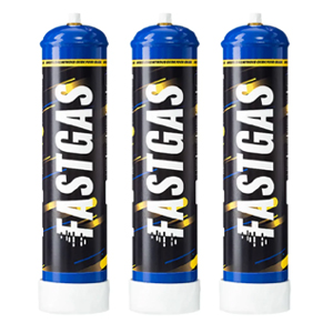 3 Pack-Fast Gas 640G Cream Charger with Nitrous Oxide