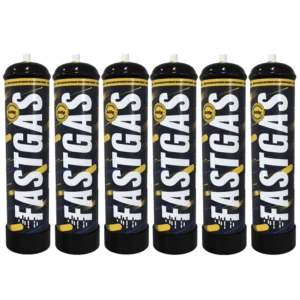 Cream Charger with Nitrous Oxide 640G 6 Pack