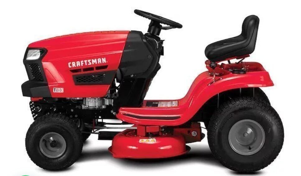 CRAFTSMAN T100 36″ 11.5-HP Riding Lawn Mower - Image 2