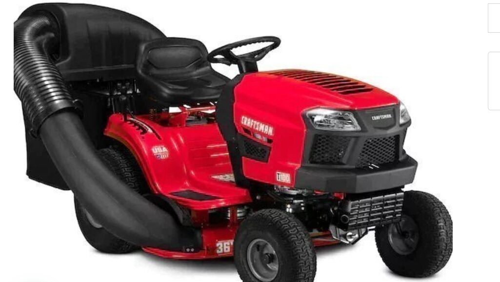 CRAFTSMAN T100 36″ 11.5-HP Riding Lawn Mower - Image 3