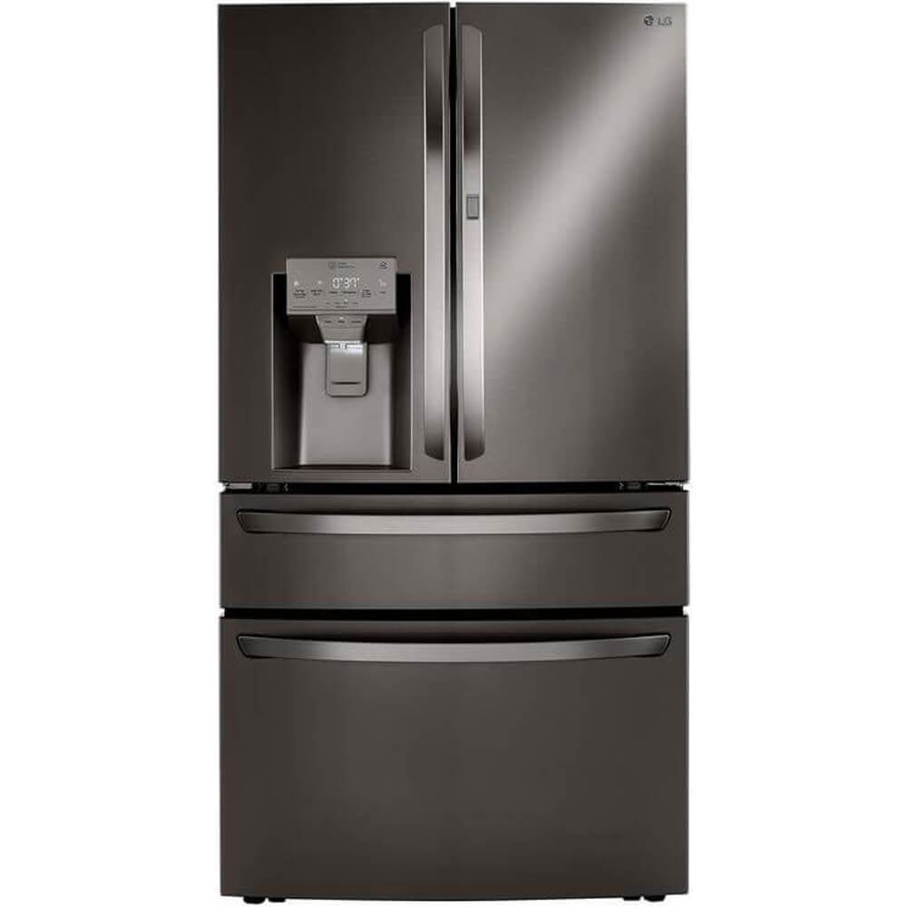 LG 30 Cu. Ft. French Door Refrigerator, 36-Inch Wide, Stainless Steel - UK Fast Gas