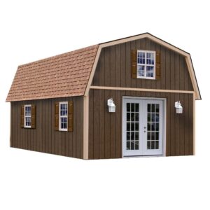 Best Barns Richmond 16 ft. x 32 ft. Wood Storage Building richmond1632 - UK Fast Gas