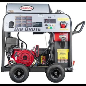 Simpson BB65106 Big Brute Professional 4000 PSI (Gas-Hot Water) Pressure Washer - UK Fast Gas