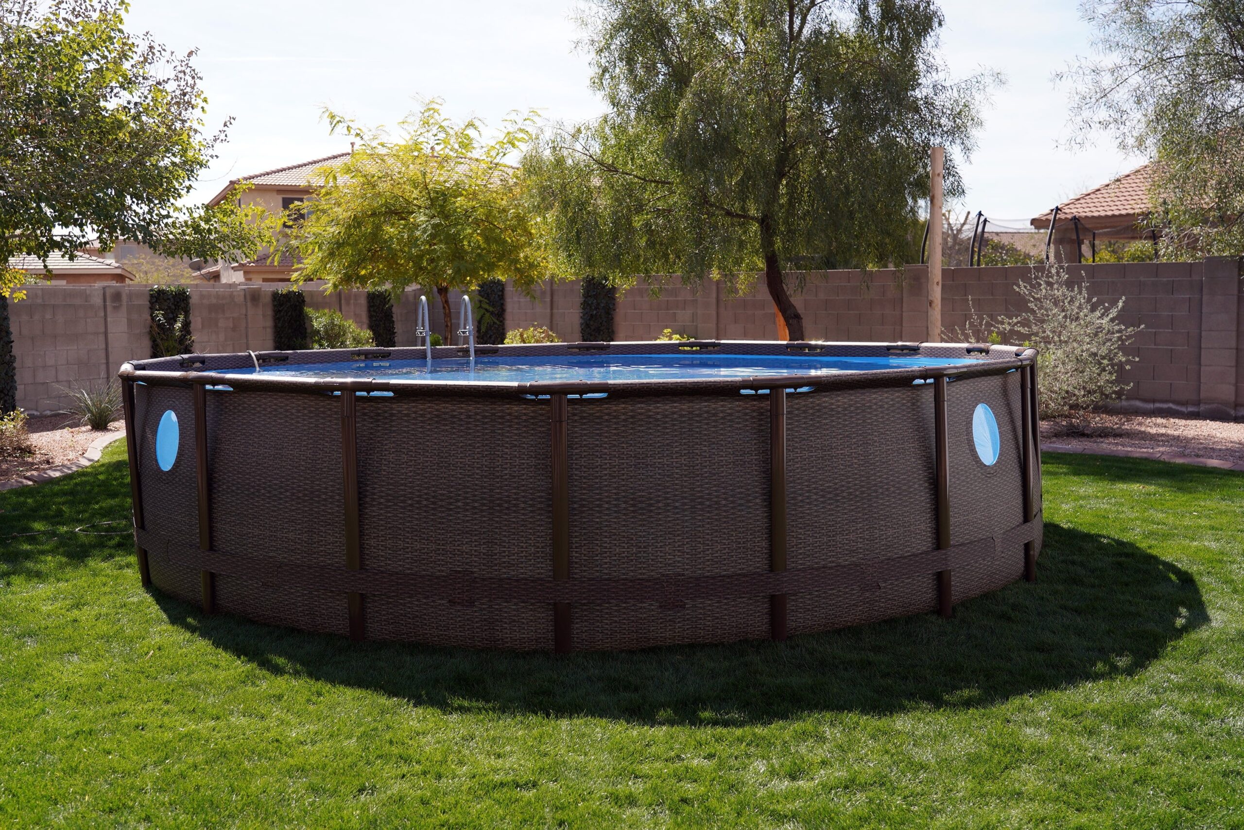 Coleman 18' x 48" Power Steel Swim Vista Series II Swimming Pool Set - Image 5